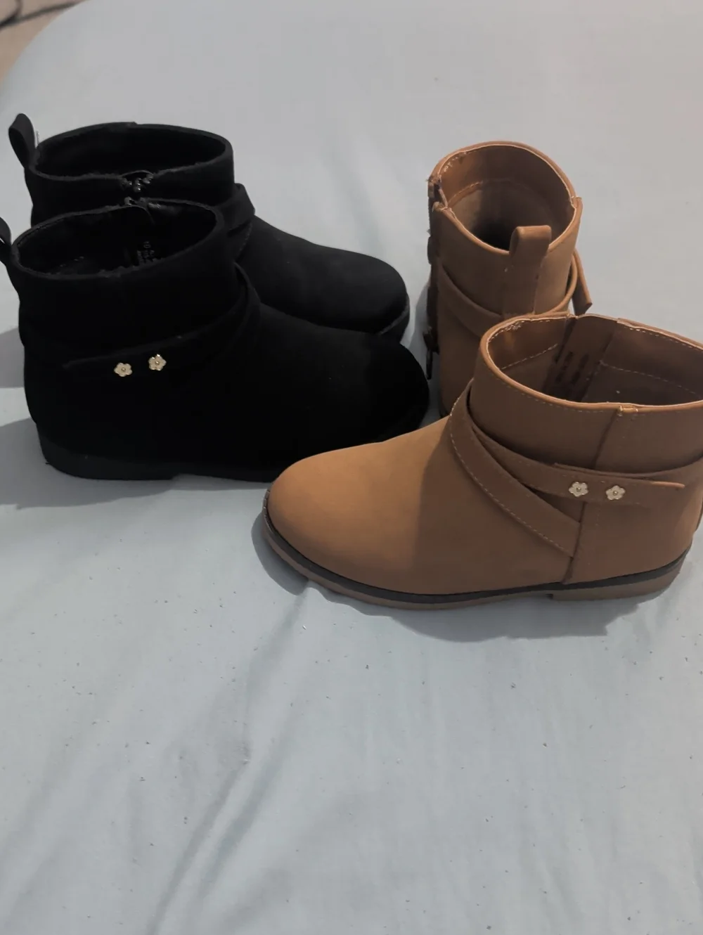 2 Pairs: Children's Place Little Girls Ankle Boots -  Sz 10